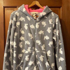 Super cozy bunny onesie